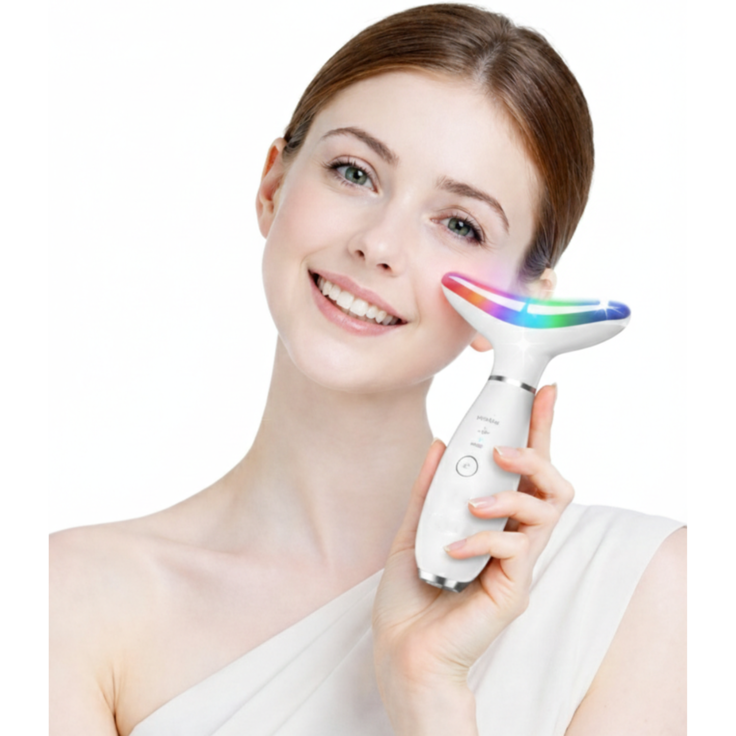 Tecnología Facial con 7 Colores Antiedad